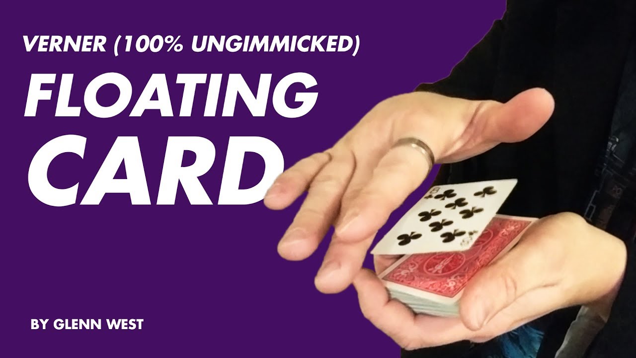 Glenn West Verner Card Float 1.99 Funnystore!, The Art of Magician